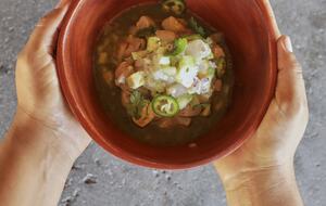 Some of the chef's creations.