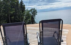 Lake Michigan Sunset Beach Home with 32 Acres to Explore - Bear Lake, Michigan