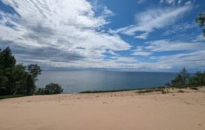 Lake Michigan Sunset Beach Home with 32 Acres to Explore - Bear Lake, Michigan