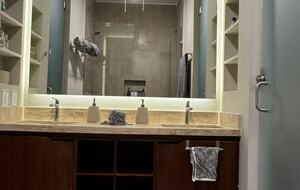 Secondary room bathroom