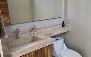 Living room bathroom