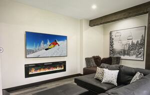 Basement living room