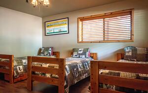 Lower Level Bedroom - 4 Twin Beds - No Ensuite