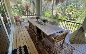 East facing dining porch