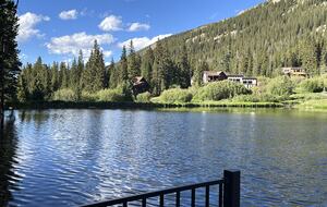 Large Log Home on a Private Acre with a Pond - Breckenridge, Colorado