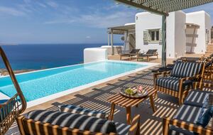 Upper Mykonos Luxury Villa with Private Pool & Views - Mykonos, Greece