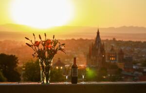 Tejado views of sunset