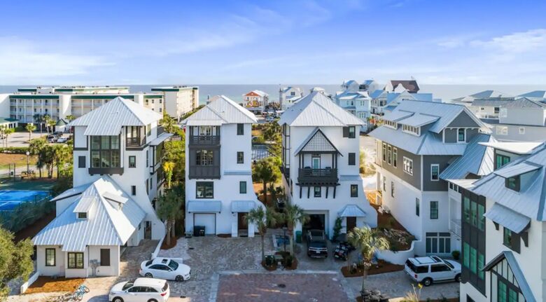 Elegant Seagrove Beach House with Gulf Views & Bikes - Santa Rosa Beach, Florida