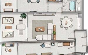 Gala Oceanfront Suite - Two Bedroom at AVA Resort Cancún (ALL-INCLUSIVE INCLUDED) - Cancún, Mexico