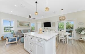 Open Concept Kitchen/Dining and Living room