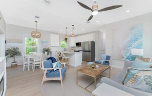 Soft CLassy Coastal Condo Unit