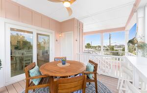 Outdoor Patio Overlooking N Beach Rd