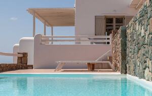 Mykonos Oceanview Villa with Pool & Views - Mykonos, Greece