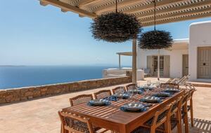Mykonos Oceanview Villa with Pool & Views - Mykonos, Greece