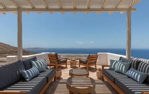 Mykonos Oceanview Villa with Pool & Views - Mykonos, Greece