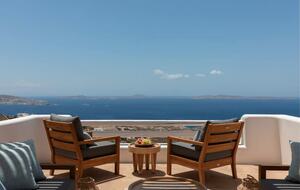 Mykonos Oceanview Villa with Pool & Views - Mykonos, Greece