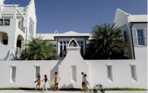 Take a stroll in Alys Beach, just a few steps away...