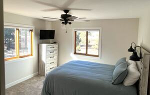 Upstairs queen bedroom