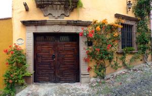 Entrance off San Miguel's oldest street