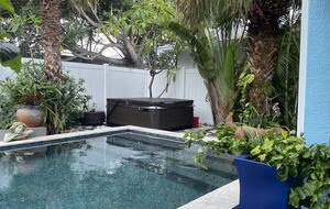 Tropical Beach House | Private & Luxurious with Beach View, Pool, Spa, and Steps to Sand! - Bradenton Beach, Florida