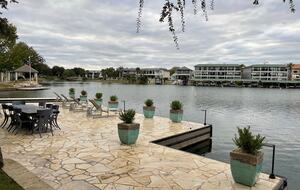 Waterfront Luxury on Lake LBJ | Dock, Outdoor Kitchen & Sunset Views - Horseshoe Bay, Texas