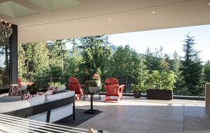 Expansive outdoor terrace and Barbecue area