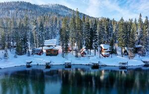 Tranquil Lakefront Retreat with Private Dock - Truckee, California