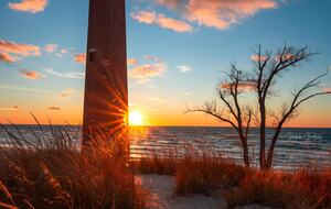Spacious Mears Retreat - Steps From Lake Michigan and Sand Dunes - Mears, Michigan
