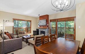 Six person dining table