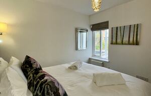 Master Bedroom with original artwork