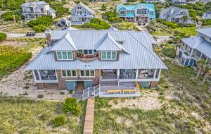 Stunning Beachfront Home with 'Old Soul' Character - Bald Head Island, North Carolina