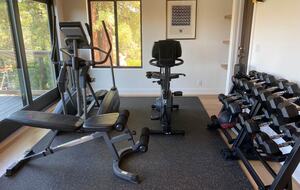 Workout area upstairs
