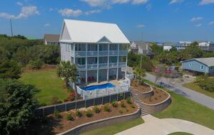 Coastal Elegance with Ocean Views & Private Pool Retreat - Emerald Isle, North Carolina