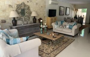 Beachfront Island Villa with Panoramic Aegean Views - Agios Isidoros, Greece