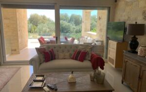 Beachfront Island Villa with Panoramic Aegean Views - Agios Isidoros, Greece