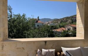 Beachfront Island Villa with Panoramic Aegean Views - Agios Isidoros, Greece