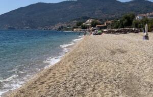 Beachfront Island Villa with Panoramic Aegean Views - Agios Isidoros, Greece