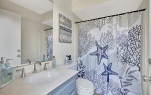 Bathroom 4 - Pool bathroom w/shower for rinsing off.