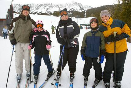 Bridger Vista Lodge - view ski slopes at Bridger Bowl