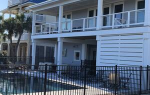 Close up front of house