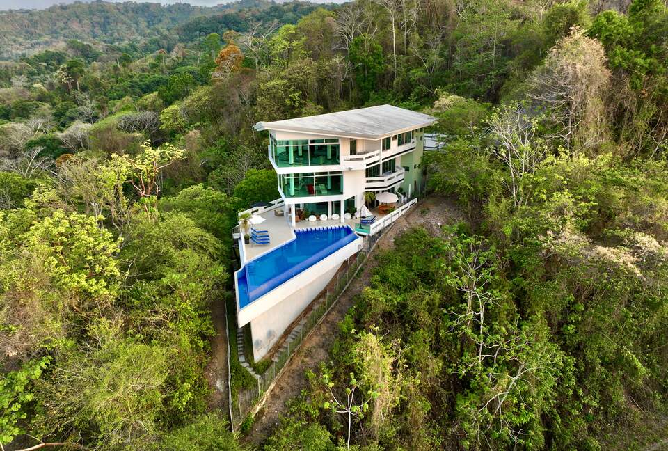 Cliffside Bay View Estate Above Playa Blanca - Garabito, Costa Rica