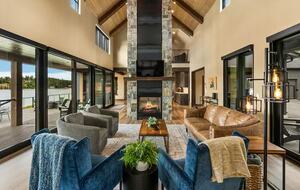 Upscale Montana Retreat with Private Dock & Mountain Views - Anaconda, Montana