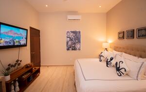 Master Bedroom with King Bed and Ensuite Bath