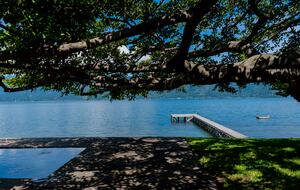 Villa Compound in Volcanic Crater Lake in El Salvador - Lago de Coatepeque, Santa Ana, El Salvador