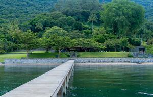 Villa Compound in Volcanic Crater Lake in El Salvador - Lago de Coatepeque, Santa Ana, El Salvador