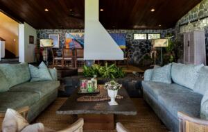 Villa Compound in Volcanic Crater Lake in El Salvador - Lago de Coatepeque, Santa Ana, El Salvador