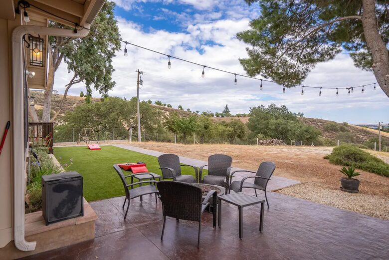 Serene Country Estate with Pickleball & Hot Tub - Paso Robles, California