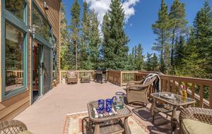 Back Deck leading into kitchen