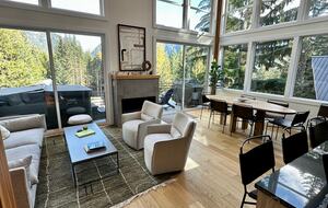 Sun drenched living room