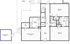 Floor plan 1st Floor